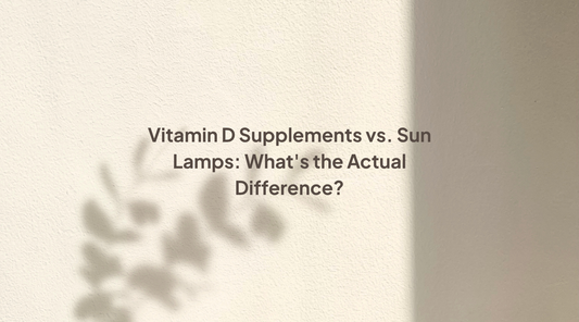 Vitamin D supplements vs. sun lamps: what's the actual difference?