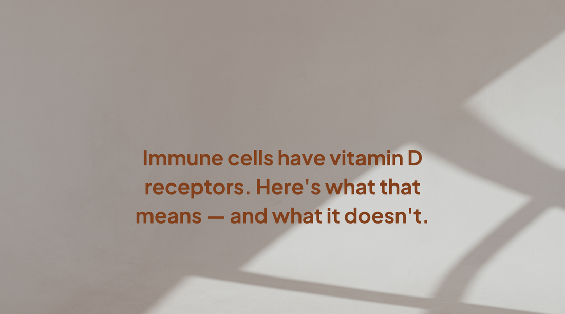 Does vitamin D play a role in immune wellness? What the research explores