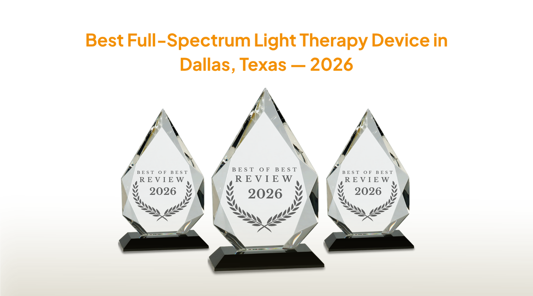 Mitolux Named "Best Full‑Spectrum Light Therapy Device in Dallas, Texas — 2026"