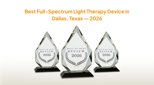 Mitolux Named "Best Full‑Spectrum Light Therapy Device in Dallas, Texas — 2026"