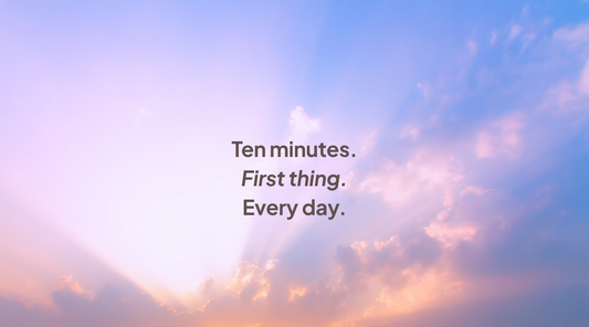 The 10-Minute Morning Light Ritual That Changes Everything