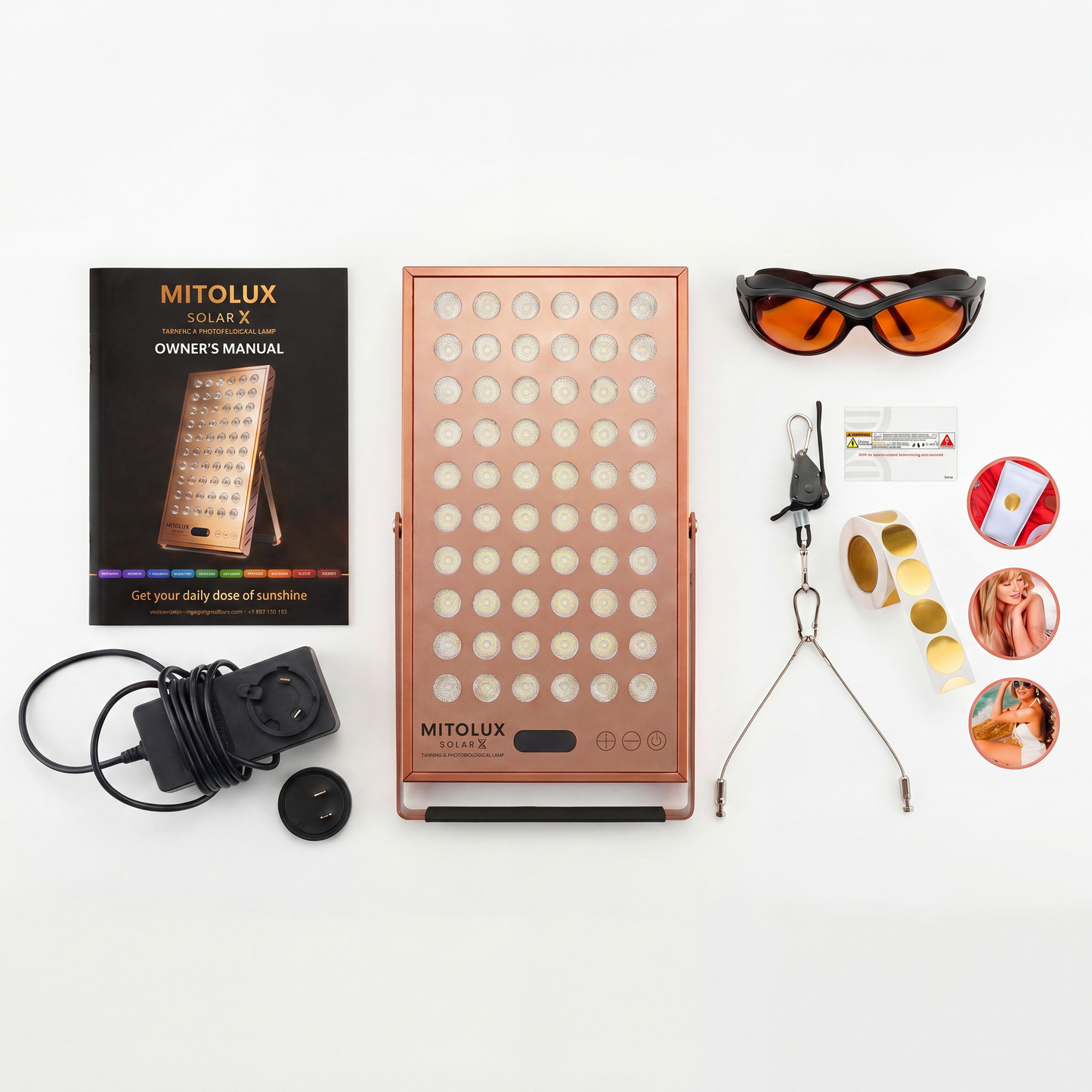 Mitolux Solar X | UVB, UVA & Tanning Lamp — 10 Wavelengths