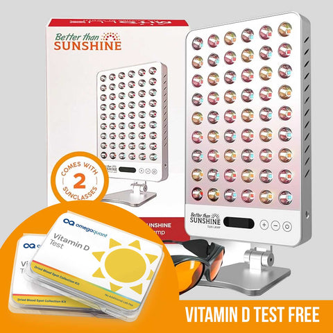 Mitolux Sunlamp + Vitamin D Test Kit (FREE)